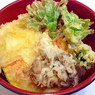 蕗のとう天丼